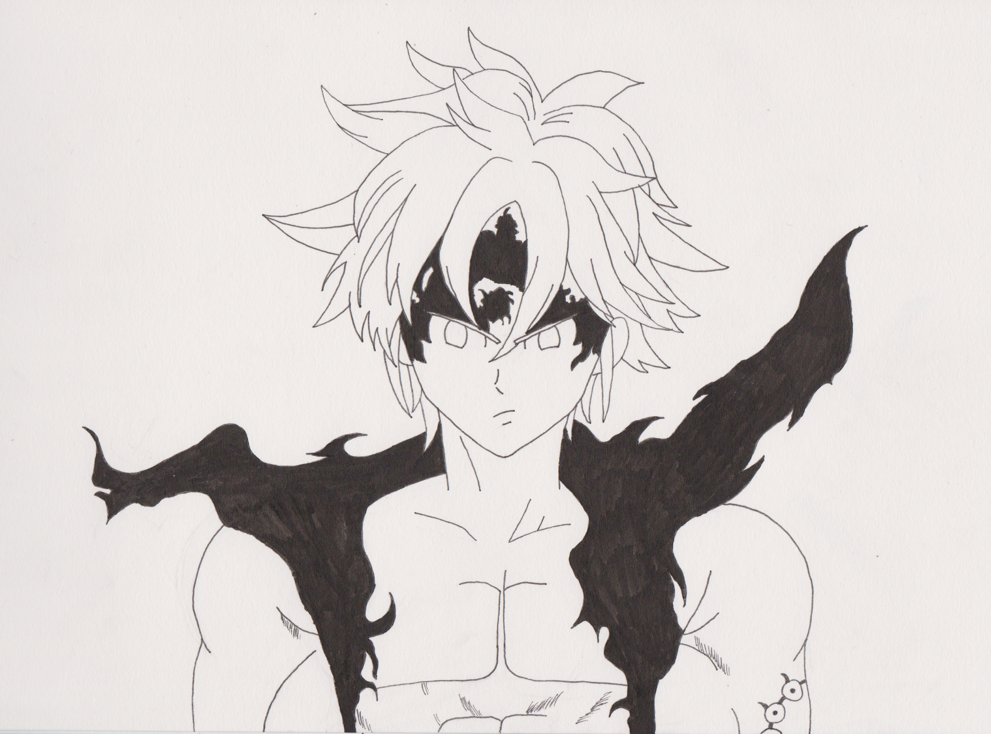 Meliodas Assault Mode Darkening By Autumnscorner On Deviantart.