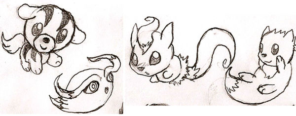 Fakemon: Preevos by DigitalFlareon