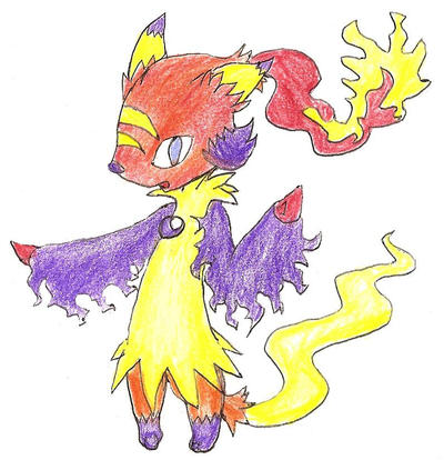 Alraba Pokemon 5 Emberell by DigitalFlareon