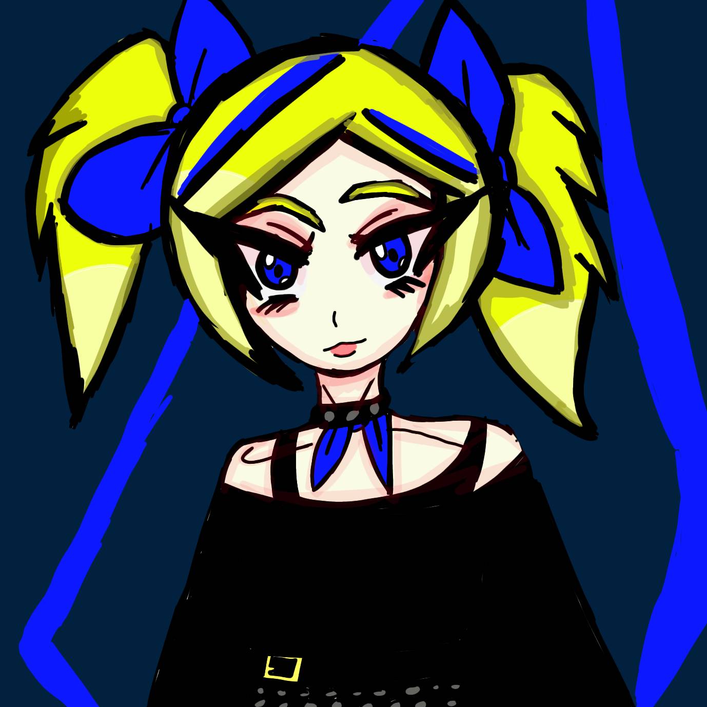 Kagamine Rin Rocks Kagamine Rin Miku Expo Rock contest 2020 entry by Falloutmiku1028 on ...
