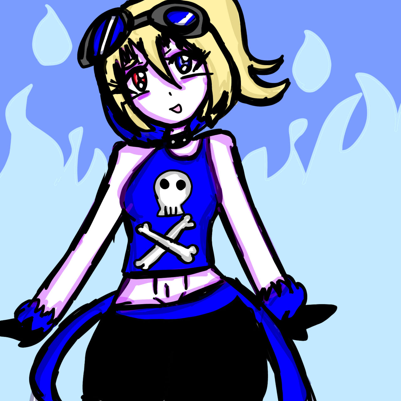 Vocaloid Rin Burning Stone module fanart by Falloutmiku1028 on DeviantArt