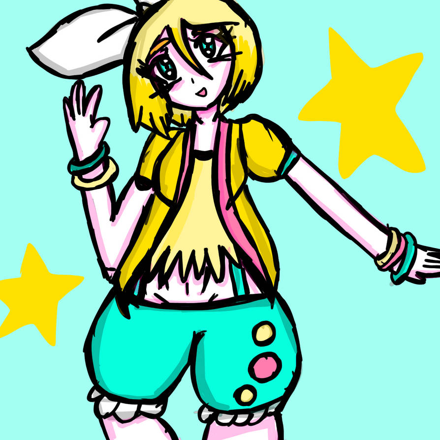 Vocaloid Rin Kagamine Lyrical Star module fanart by Falloutmiku1028 on ...