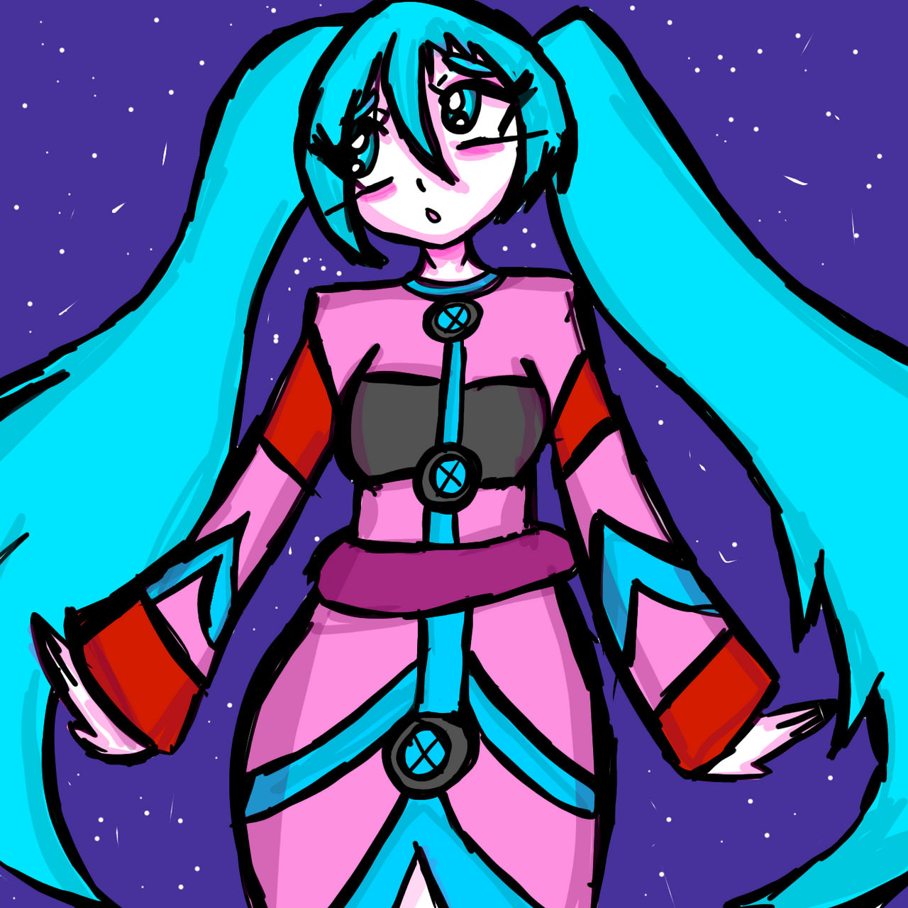 Miku Engage Module Hatsune Miku Engage module fanart by Falloutmiku1028 on DeviantArt