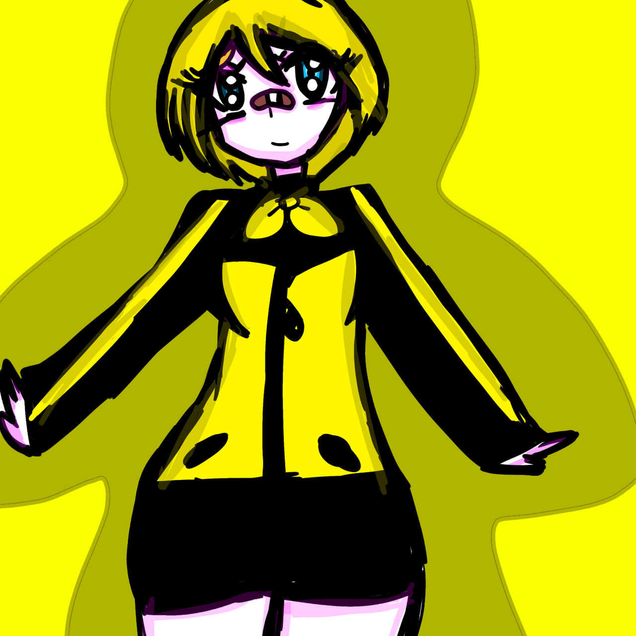 Vocaloid Rin Stylish Energy R module fanart by Falloutmiku1028 on ...