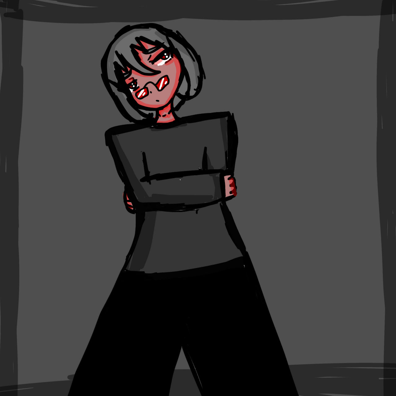 Riot pose practice by Falloutmiku1028 on DeviantArt