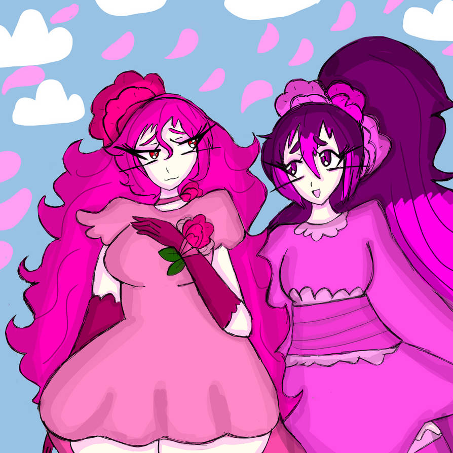 Spring Darling Rogue Spring Rose and Pinks by Falloutmiku1028 on DeviantArt