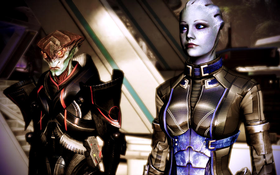 Javik and Liara