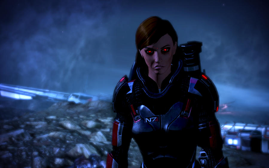 Grumpy Shepard by spaceskeleton on DeviantArt