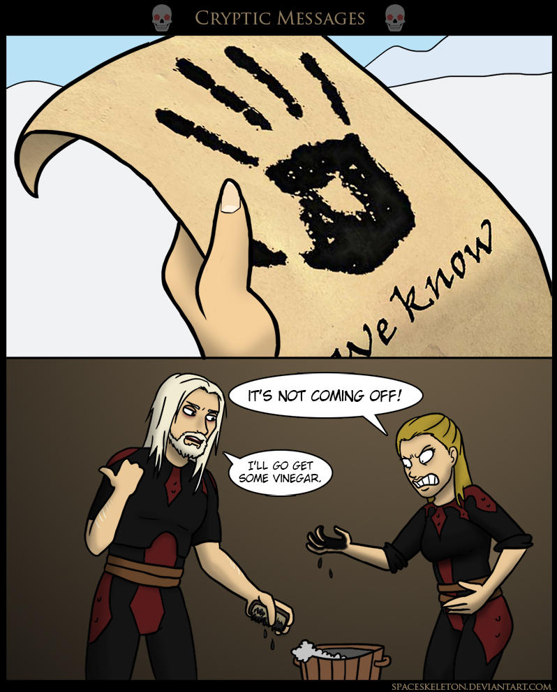 Cryptic Messages by spaceskeleton on DeviantArt