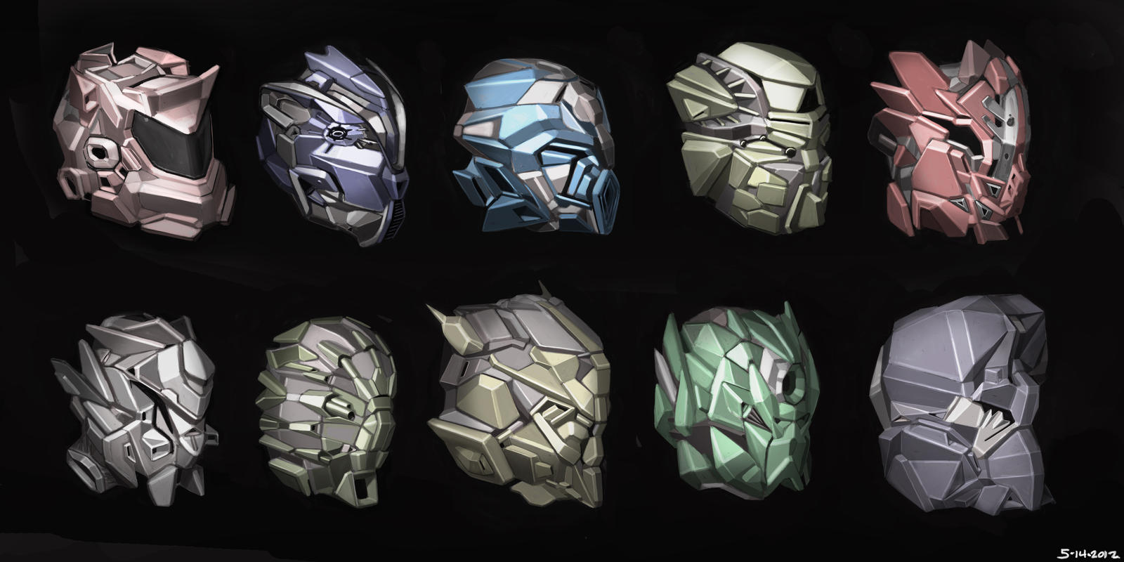 Mecha Helmet Final