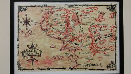 Middle Earth Map