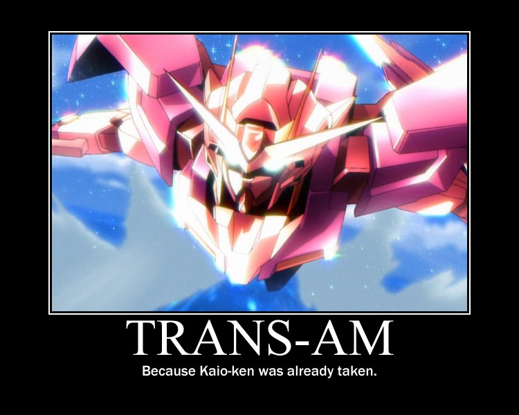 Gundam00 demotivational poster