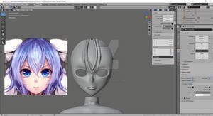 Anime Character 3D Modelling Diary Week 3