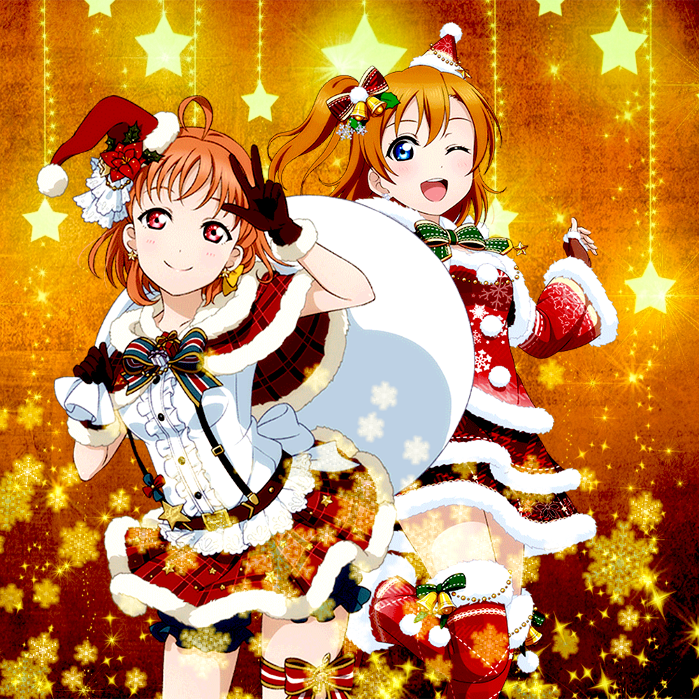 Chika And Honoka Christmas By Remchi301 On Deviantart Chika And Honoka Christmas By Remchi301 On Deviantart