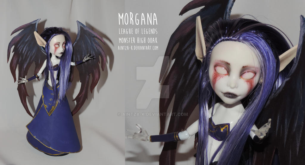 Morgana LoL | Monster High OOAK | ON SALE