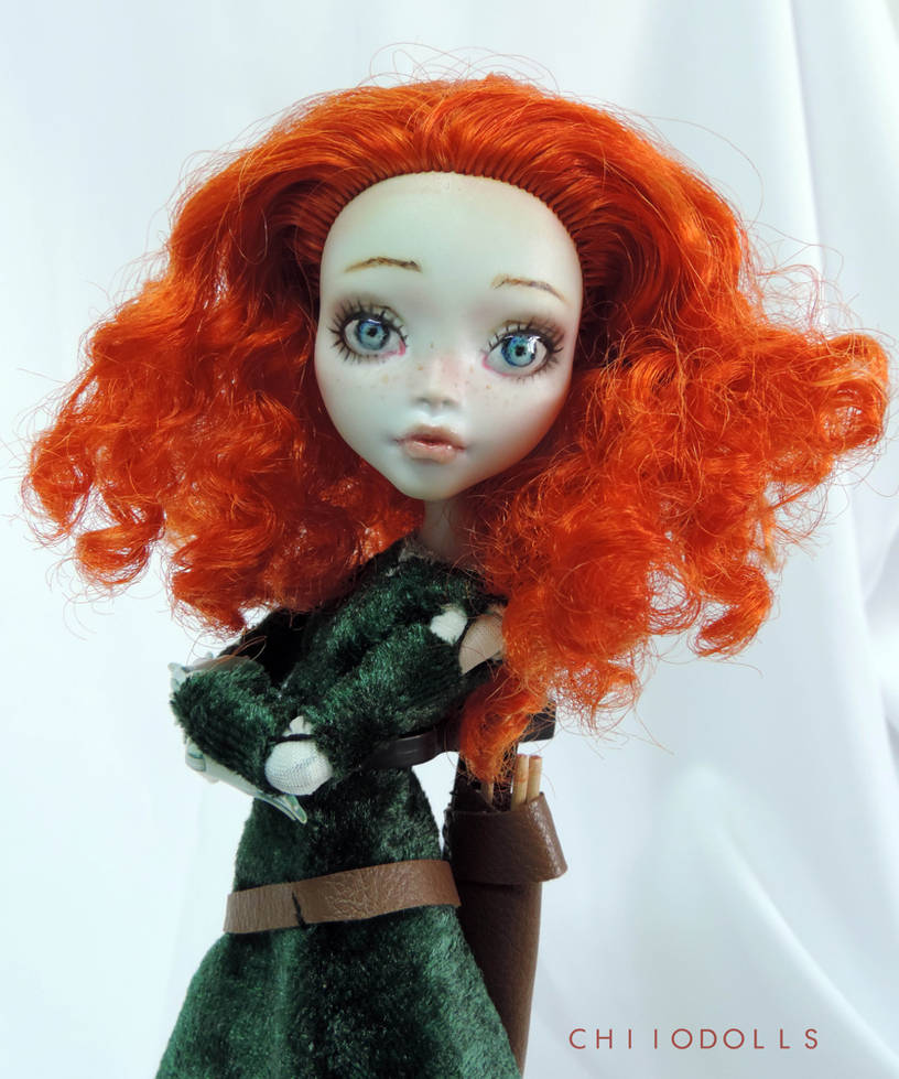 Merida Monster High Doll By Aintza K On Deviantart