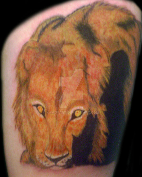 lion tattoo