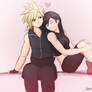 On Cloud Nine. (Cloud x Tifa)