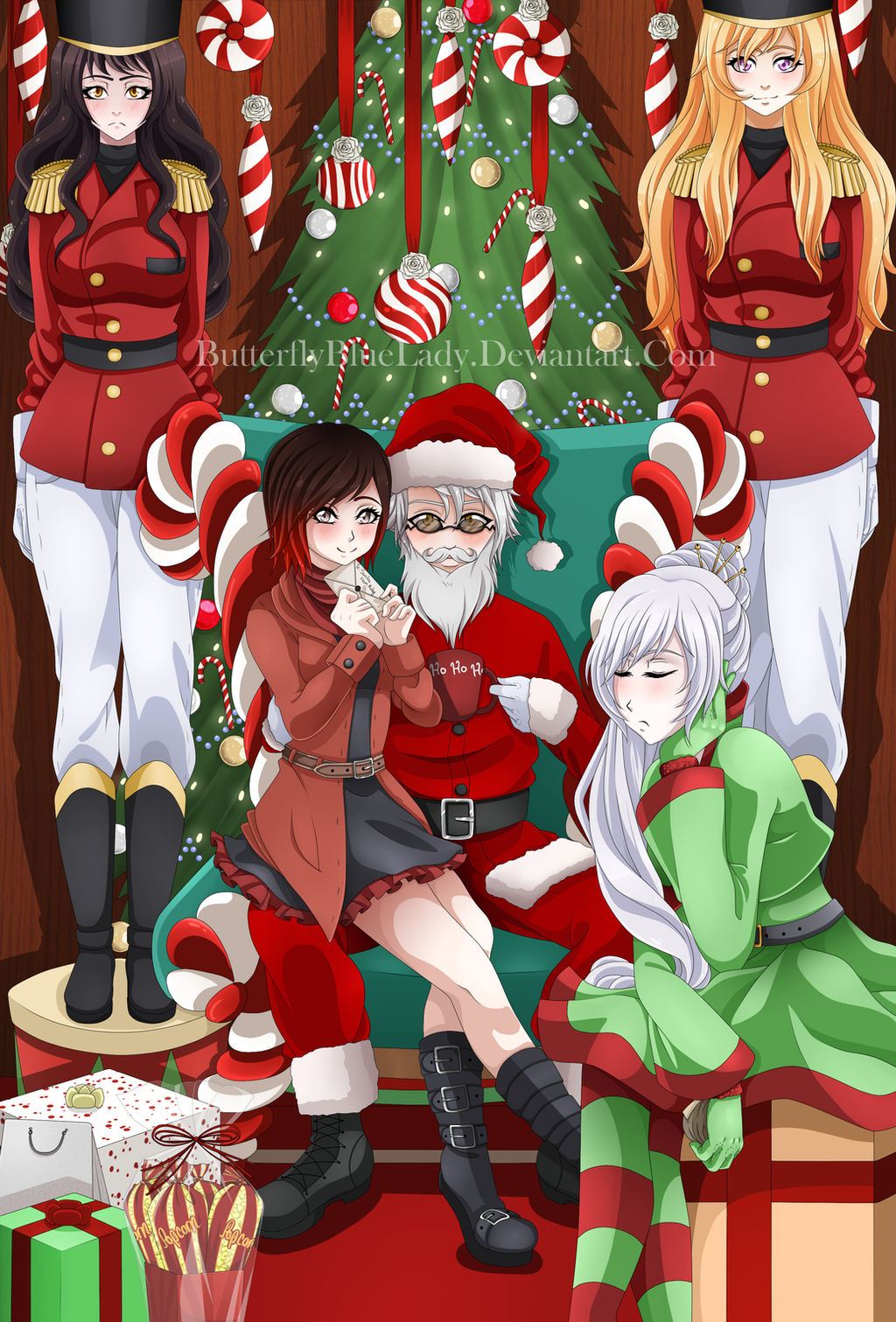 RWBY Winter Contest: Picture with Santa