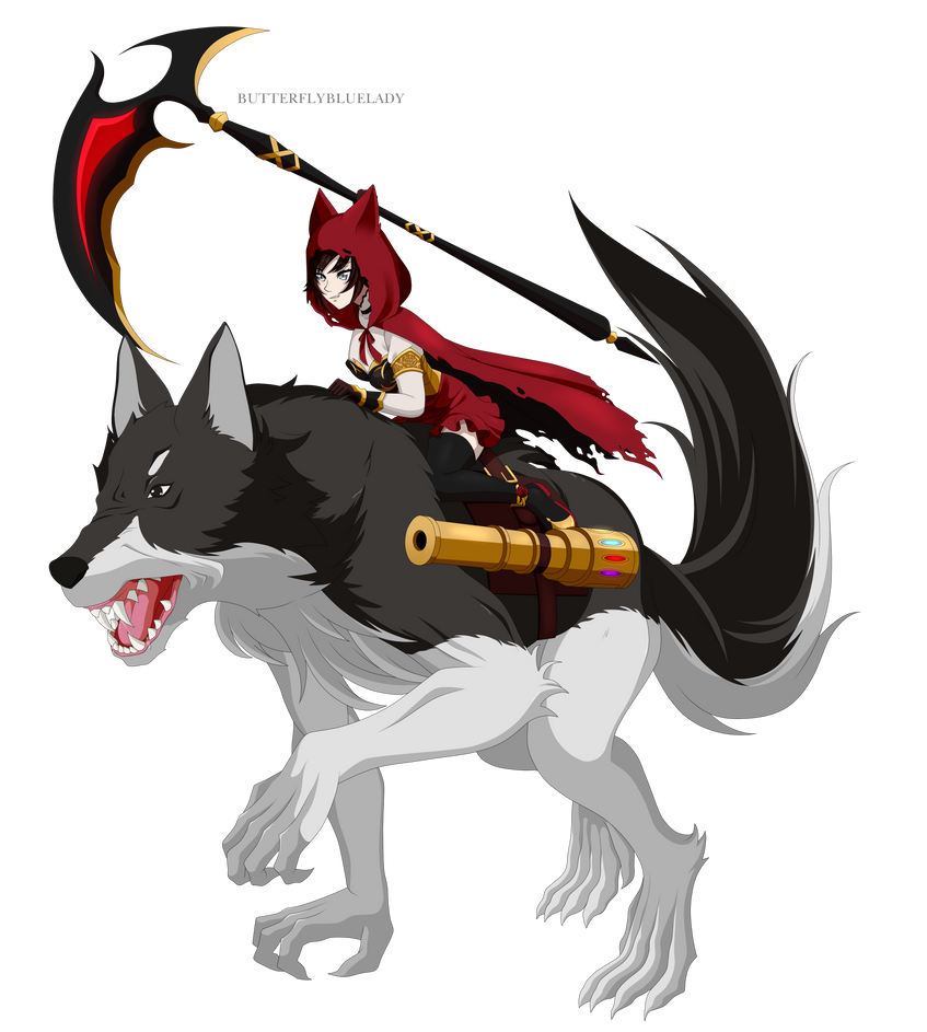 Ruby Special Dressphere: Wolfs Rage by ButterflyBlueLady on DeviantArt