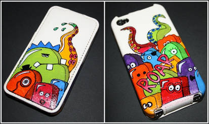 .monster iphone cover.