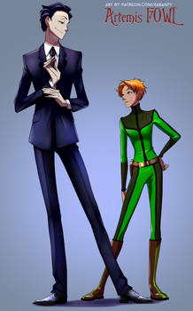 Artemis Fowl and Holly Short