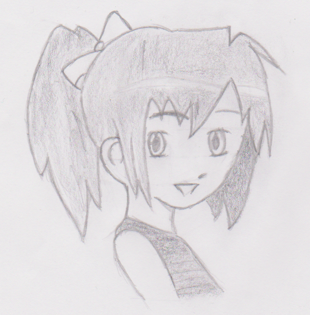 First try drawing Anime