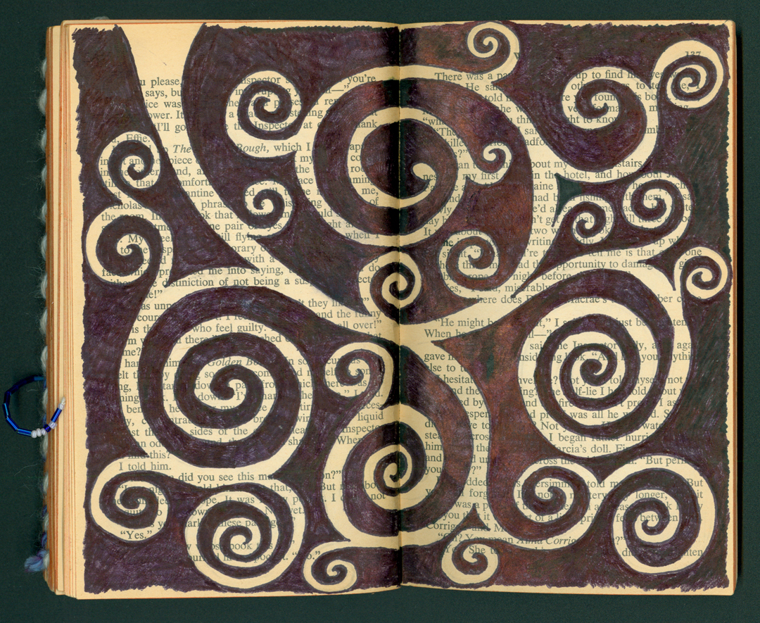 Altered Book Doodle
