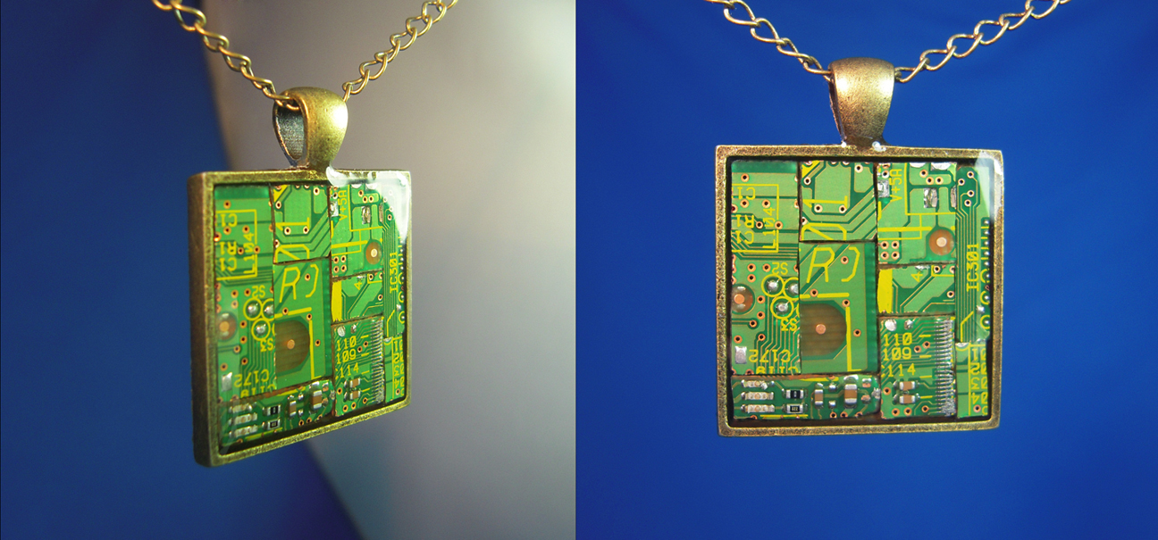 Circuit Board Pendant Pieces