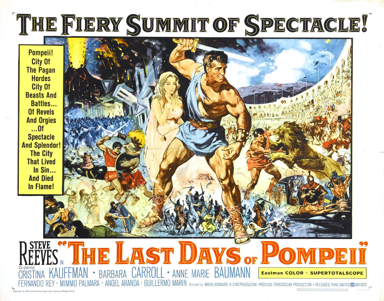 The Last Days Of Pompeii 1959 Film The Last Days of Pompeii 1959 Film Poster. by charlton22 on DeviantArt