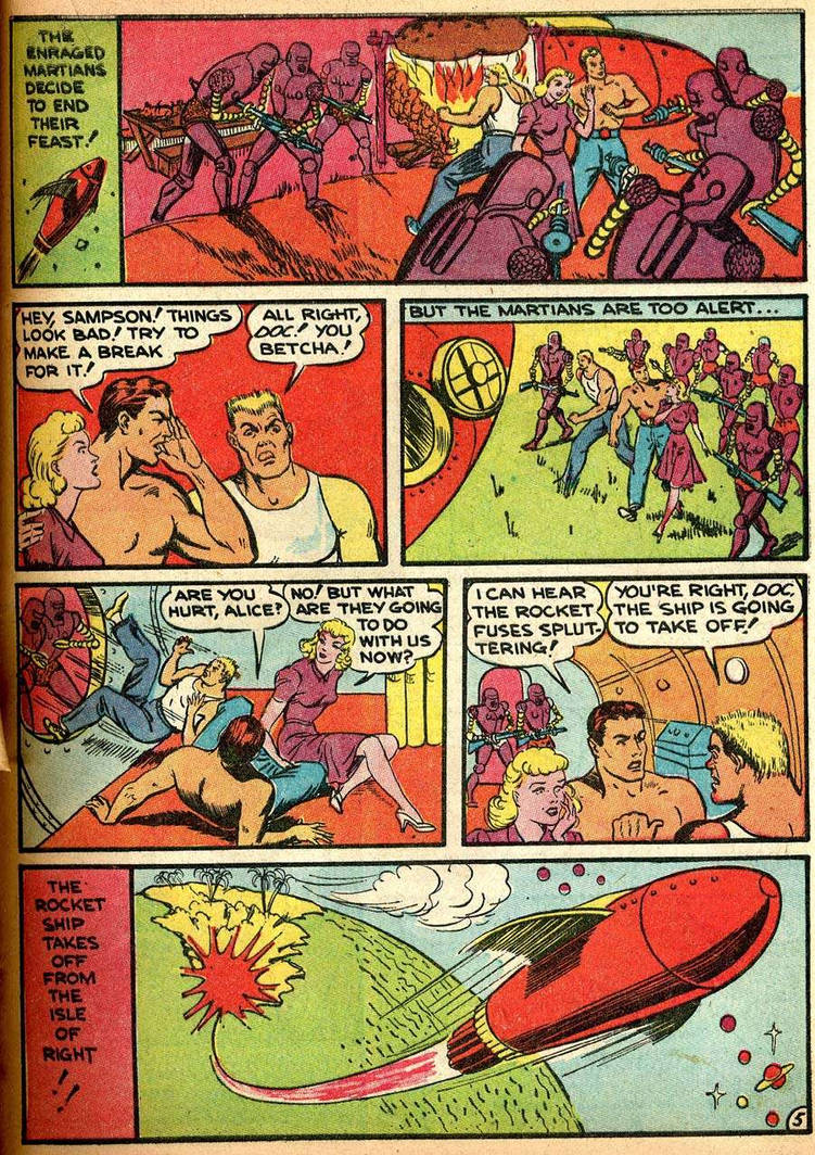 Doc Strong and the Isle of Right Jan 1941 Pt 2. by charlton22 on DeviantArt