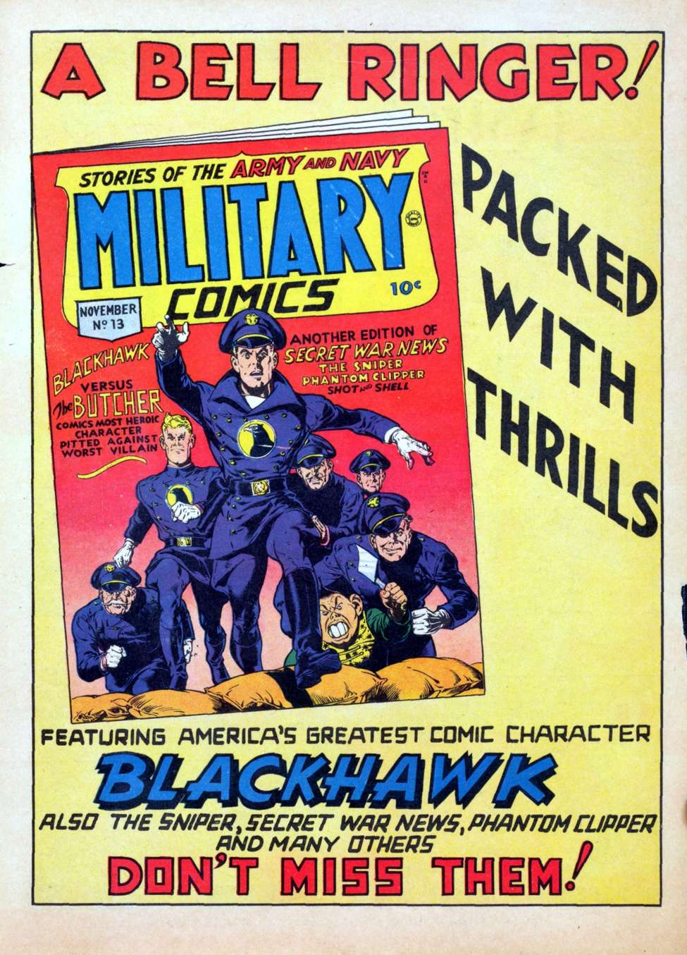 Comic Bell Ringer A Bell Ringer! November 1942 Comic. by charlton22 on DeviantArt