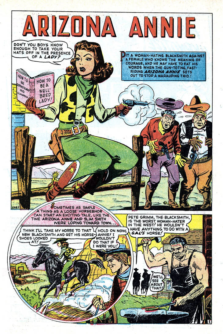 Arizona Annie Spring 1948 Marvel Comic. by charlton22 on DeviantArt