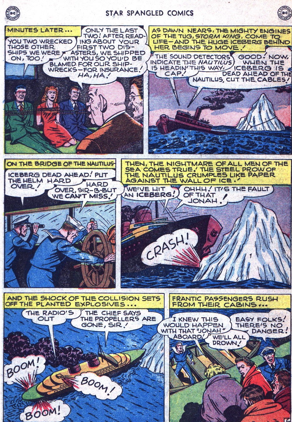 Captain Compass CAPTAIN COMPASS December 1948 DC Comic Pt 3. by charlton22 on DeviantArt