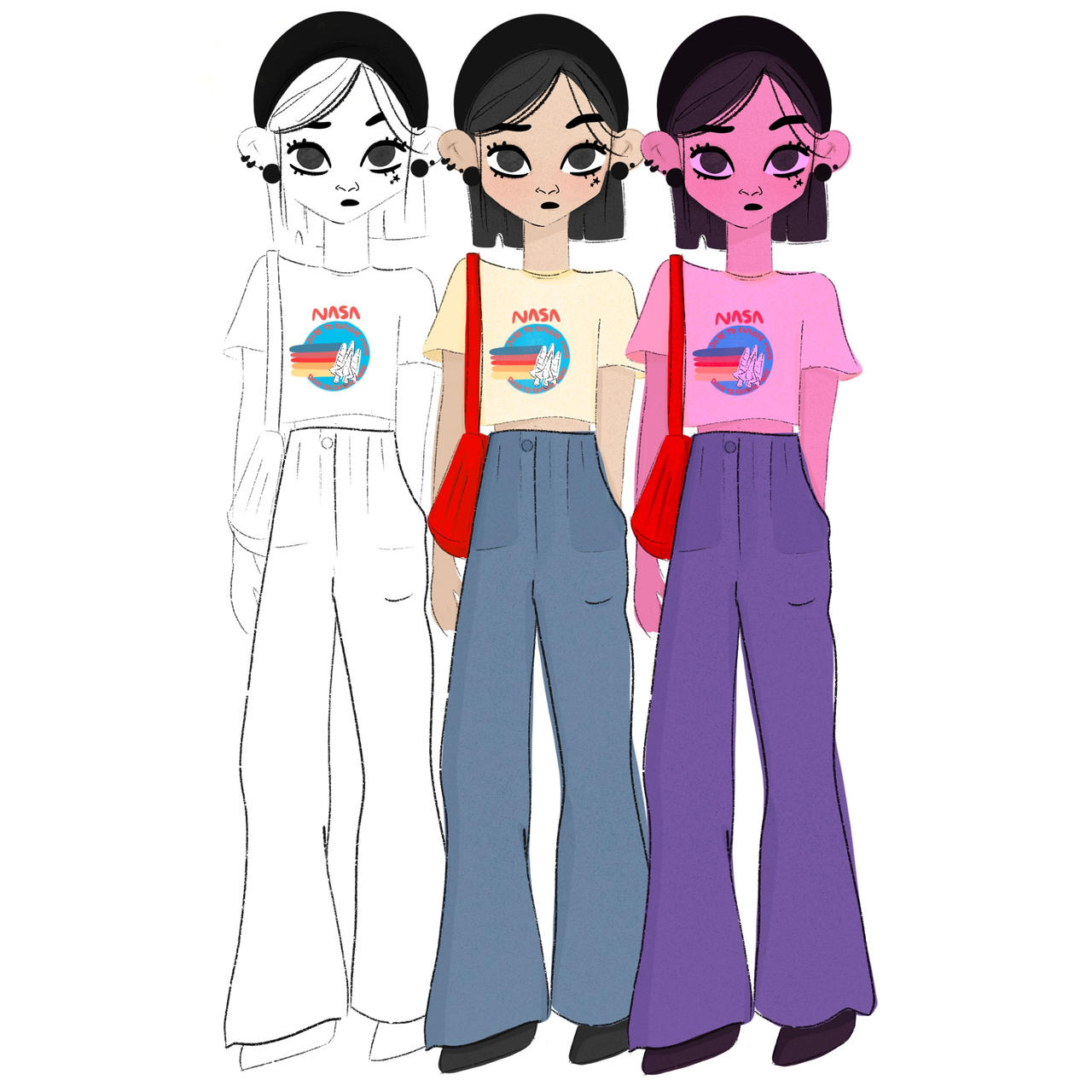 Random Character Style Random character design by artpernalete on DeviantArt