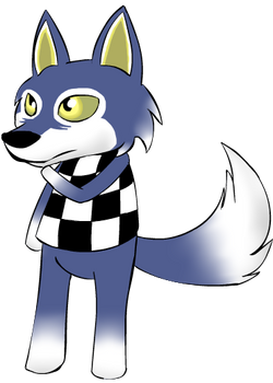 Animal Crossing doodle: Lobo