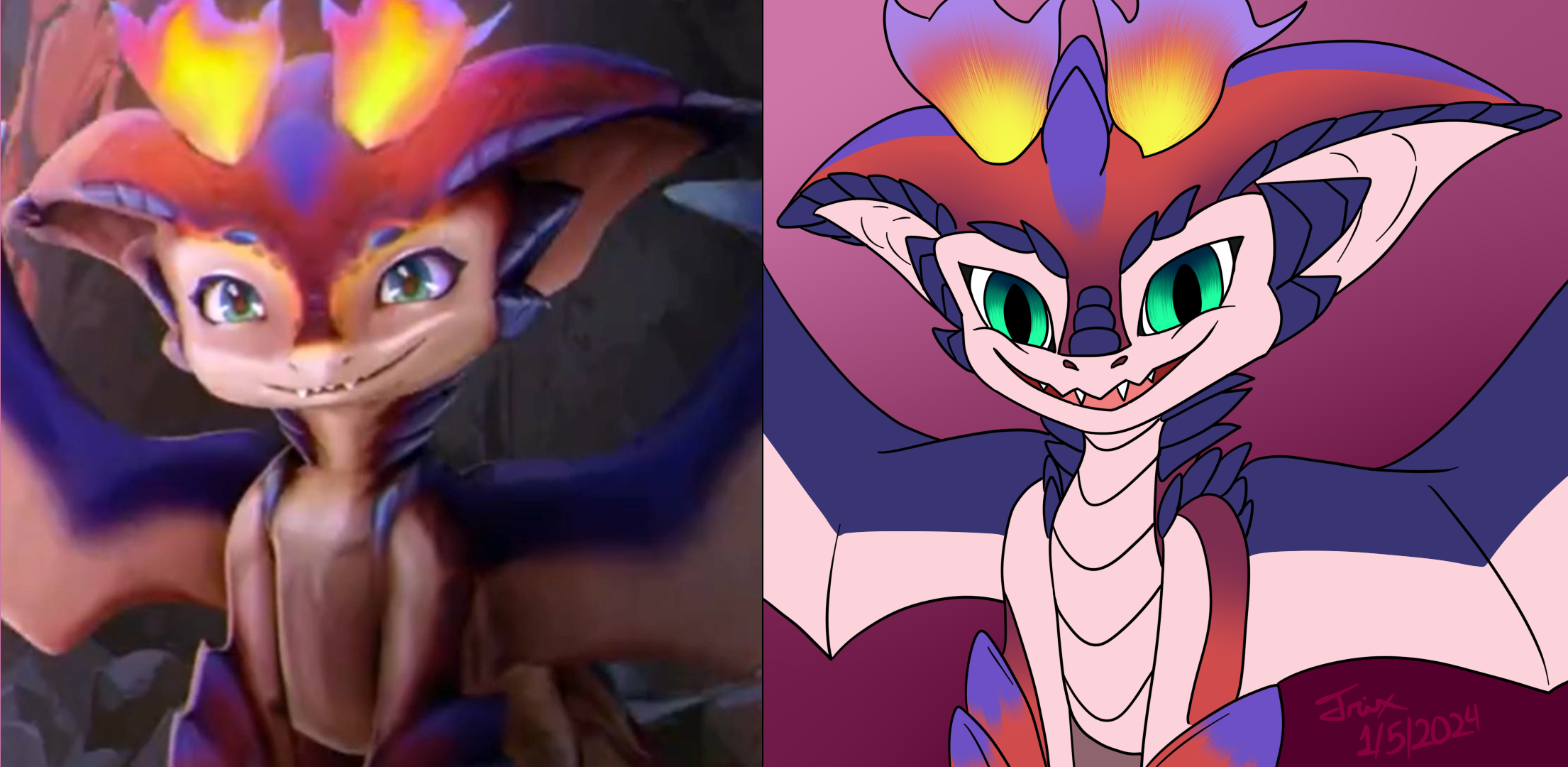 Smolder tweak idea by Trix-Master on DeviantArt