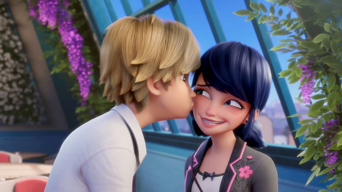 Adrien Kiss Marinette By Simo10012001 On DeviantArt adrien-kiss-marinette-by-simo10012001-on-deviantart