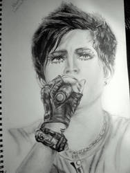 Adam Lambert Drawing