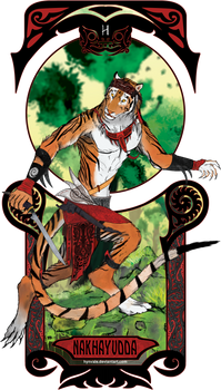 Nakhayudda Anthro Sumatran Tiger