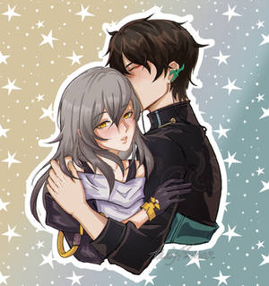Danstelle sticker