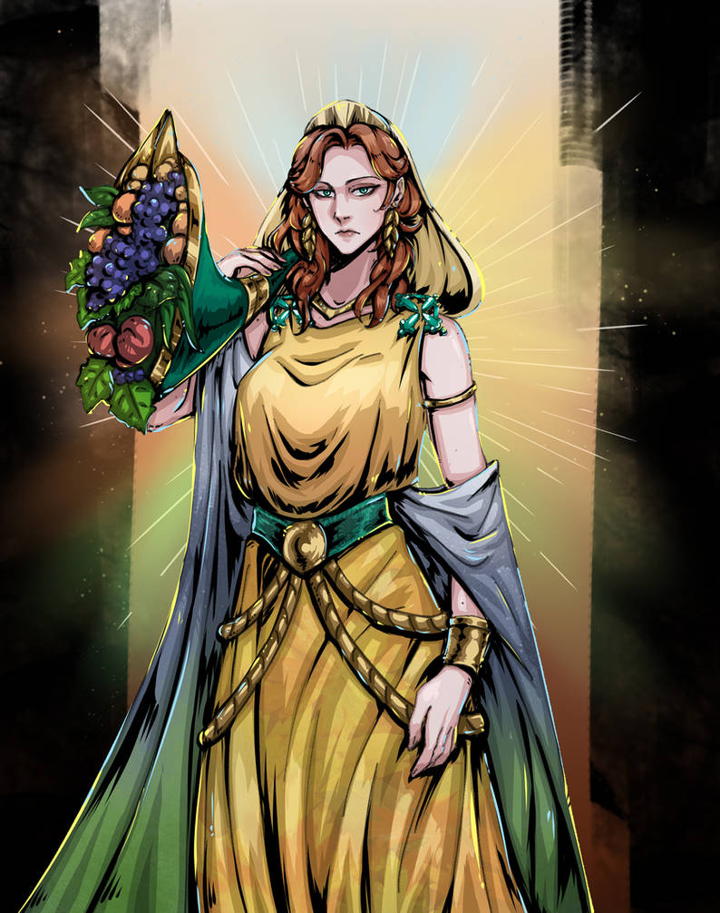Demeter by piemanlia on DeviantArt