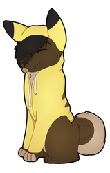 Pikachu Hoodie - Fursona