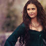 Katherine Pierce - Nina Dobrev green dress