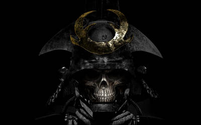Japan Skull Warrior