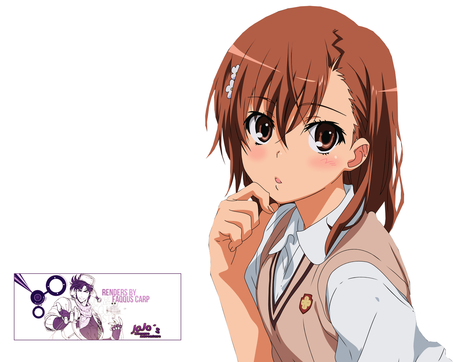 Misaka Raffles Render Misaka by Faqquscarp on DeviantArt