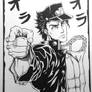 Kujo Jotaro Ora Ora