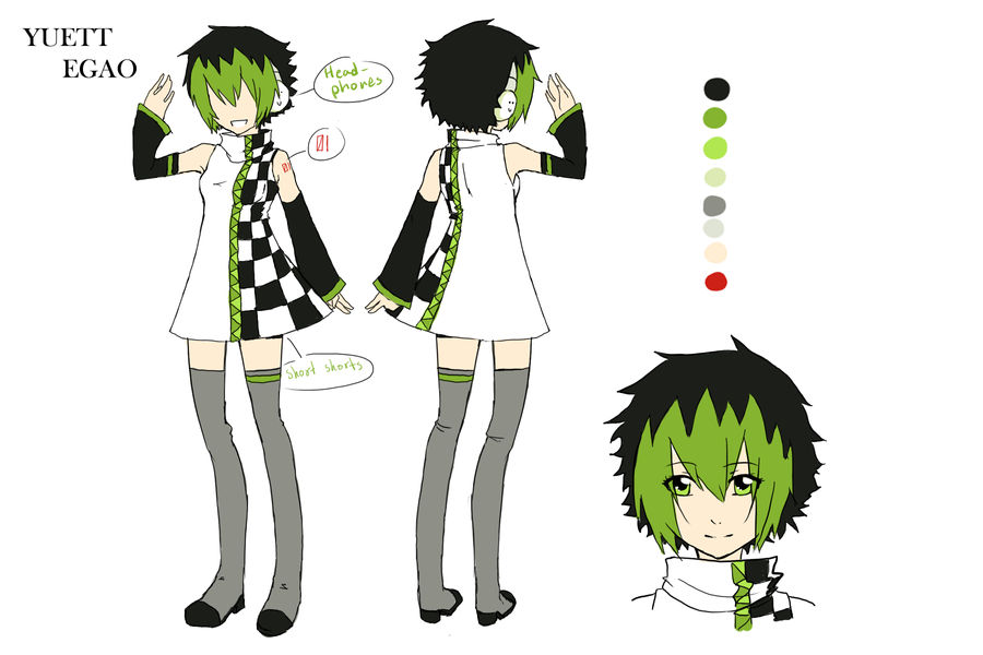 UTAU:Yuett Egao:Reference