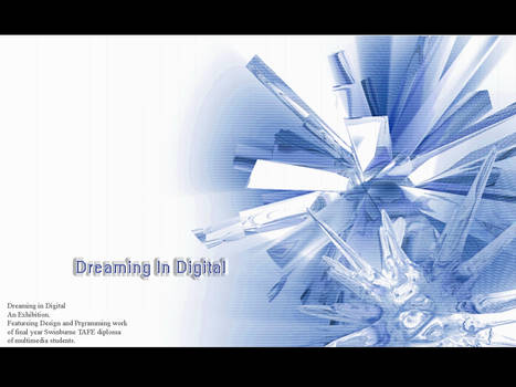 Dreaming In Digital Poster