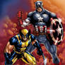 Captain America and Wolverine